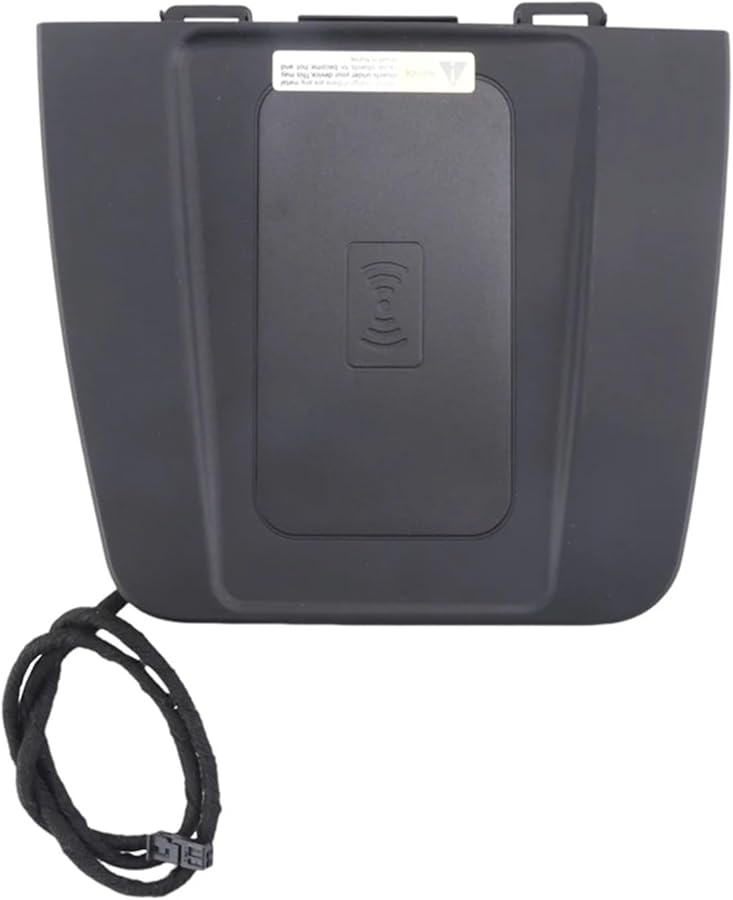 Black Wireless Charger Pad Fast Charge Holder Compatible With Mazda 3 2015 2018 - Image 2